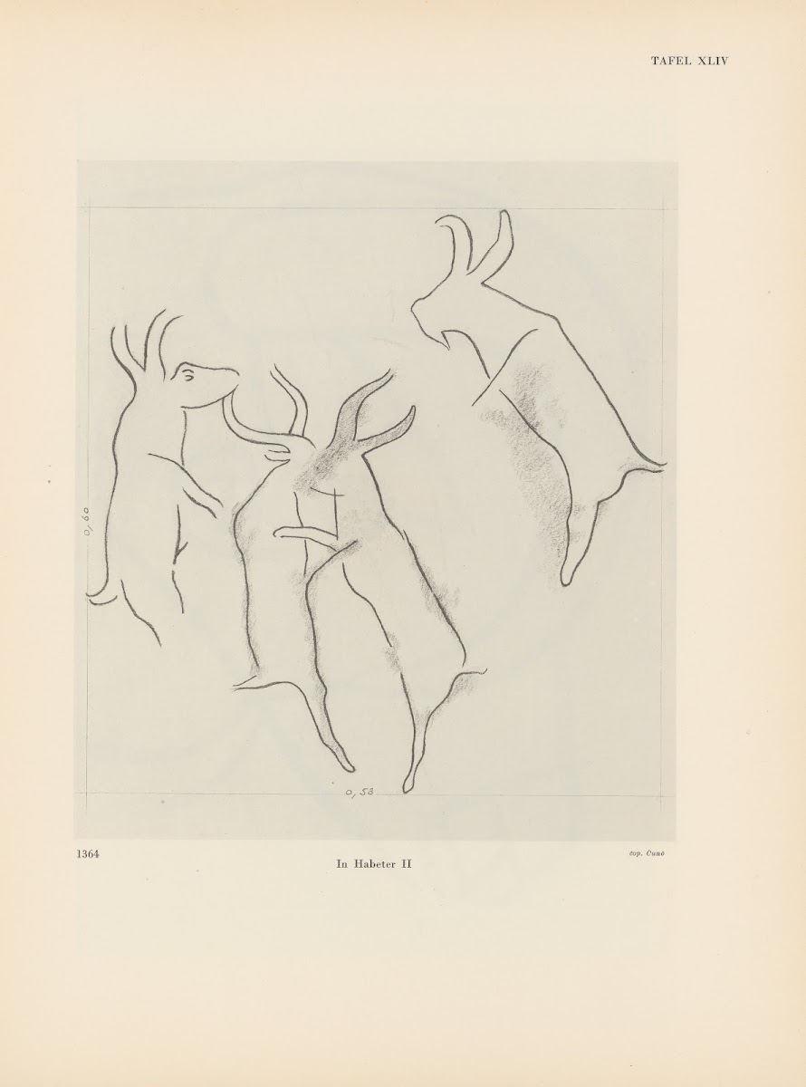 Ekade Ektab die Felsbilder Fezzans Pl42 1937