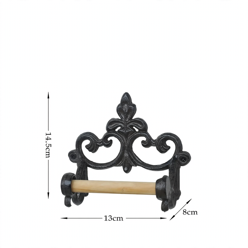 Cast Iron Towel Rack in Vintage Style