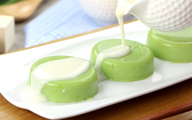 Thạch Đậu Nành Lá Dứa