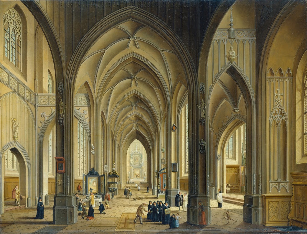 Interior of a Gothic Church 1793