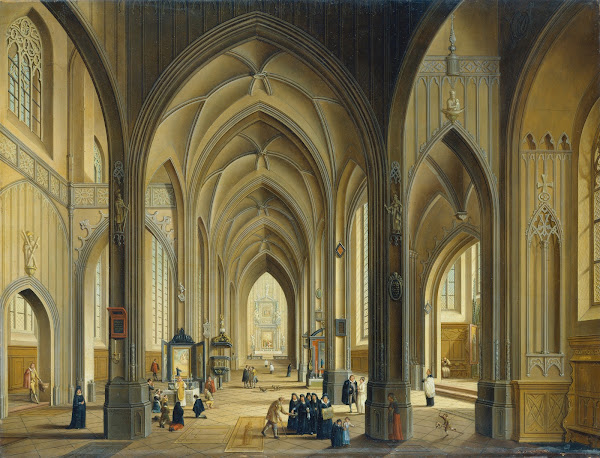 Interior of a Gothic Church 1793