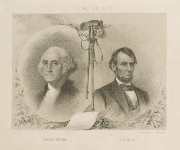 Gems of art  Washington  Lincoln