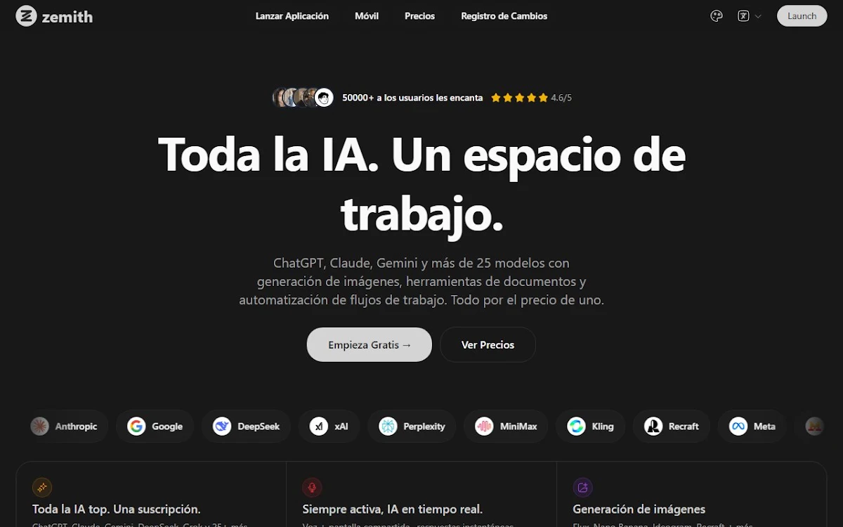 Captura de Zemith.com