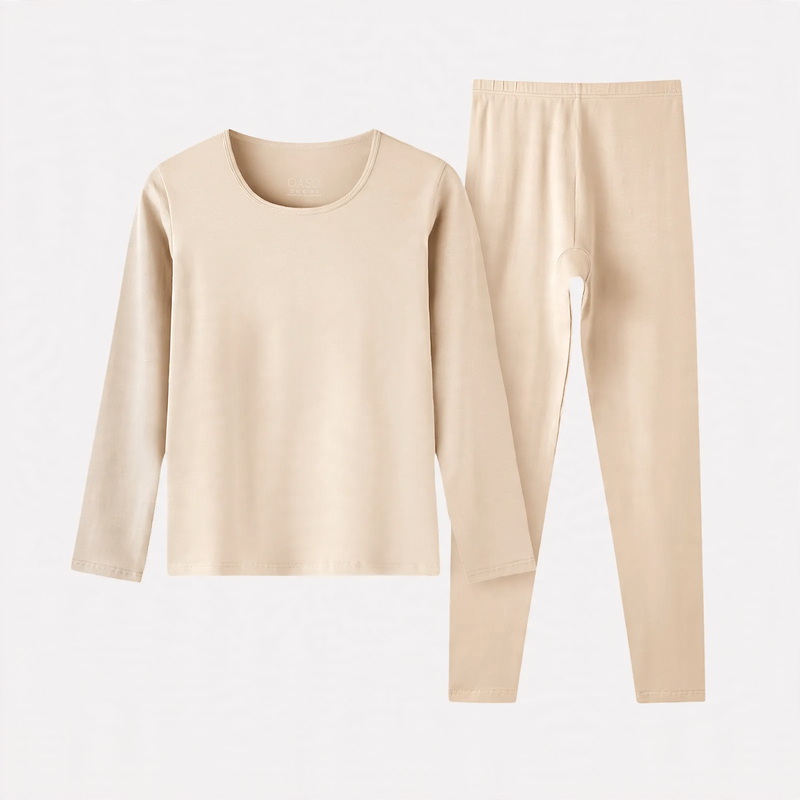 Women's cotton thermal underwear set