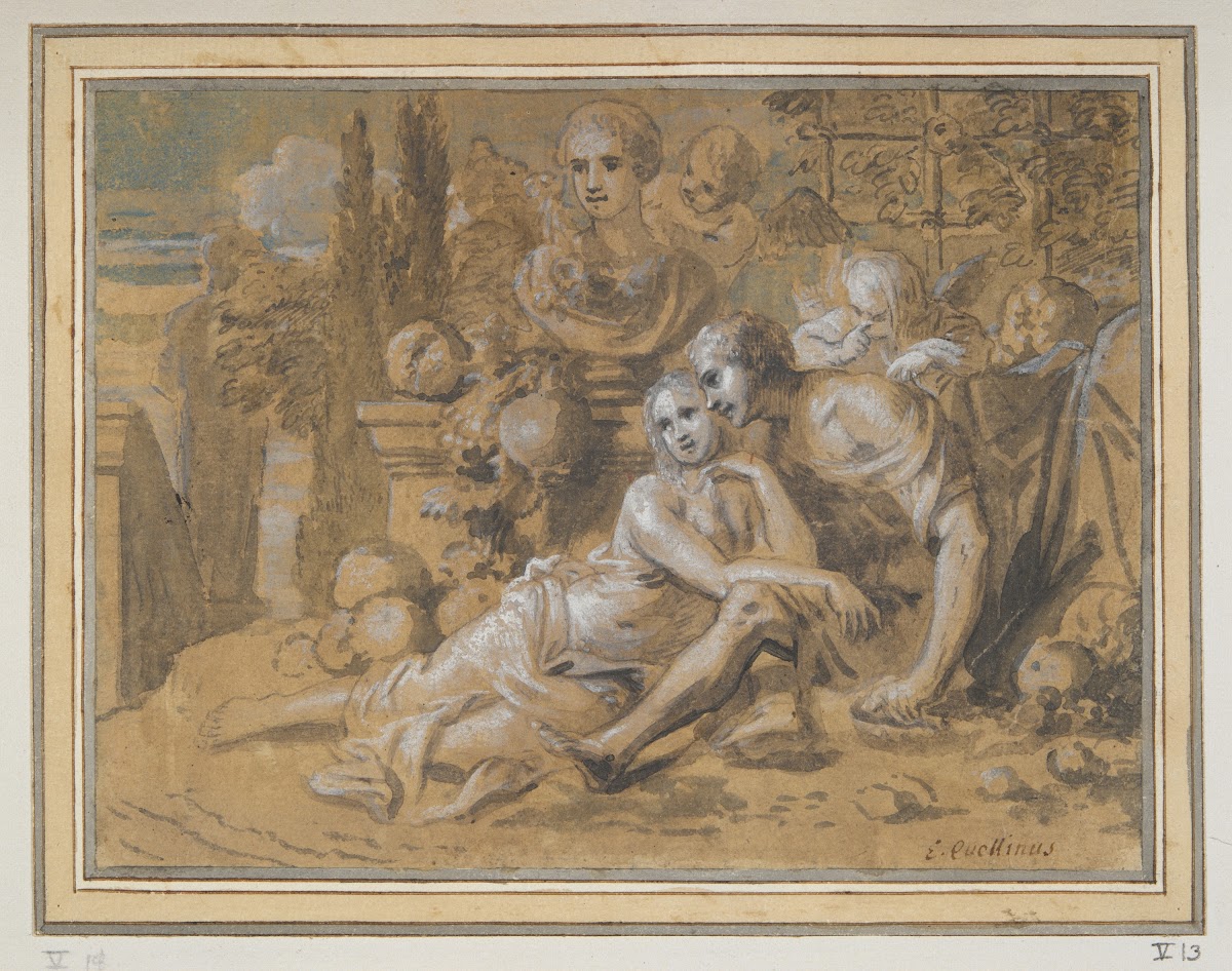 Amorous Couple in aLandscape 17thcentury