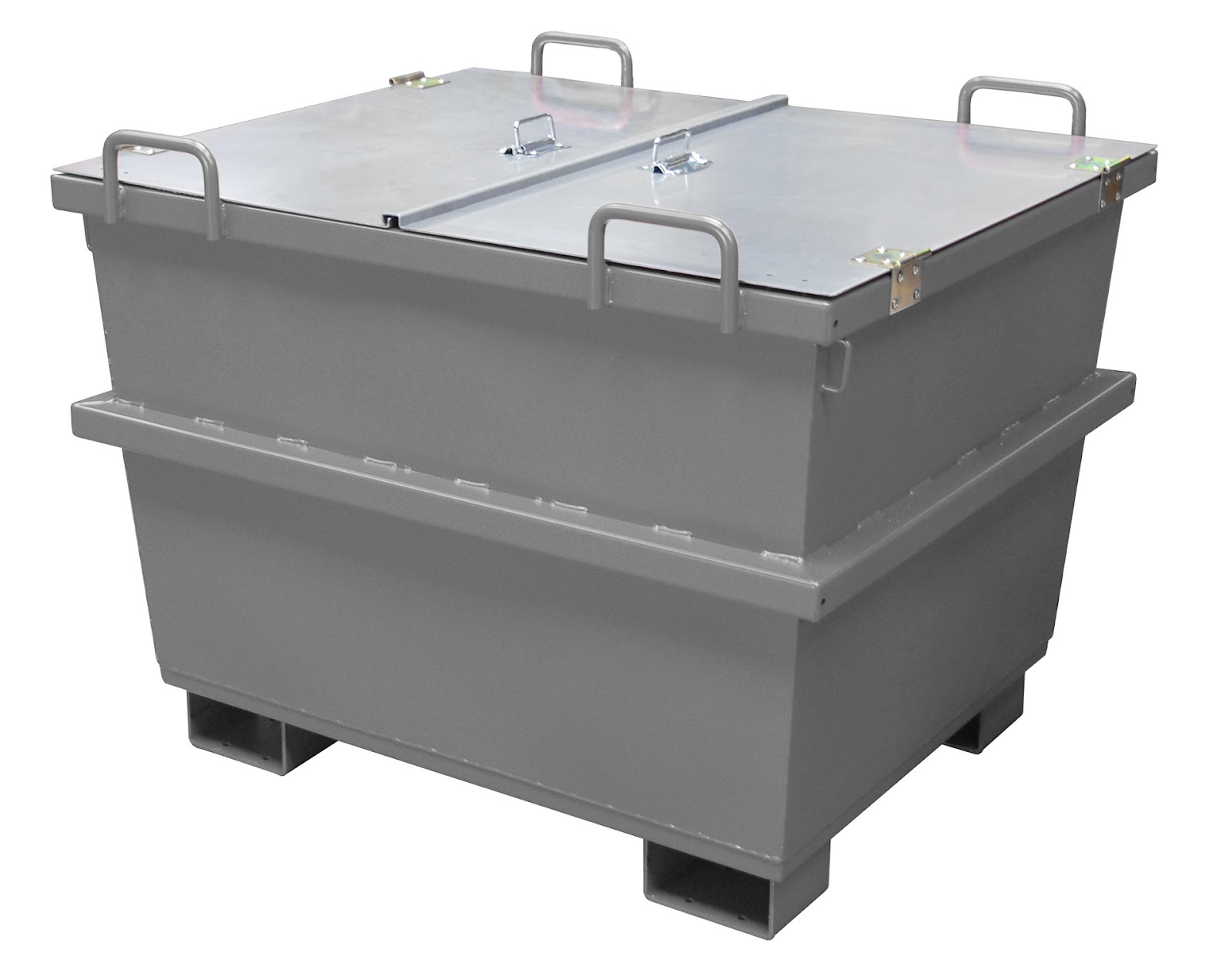 Universele-container UC 750, gelakt, Muisgrijs