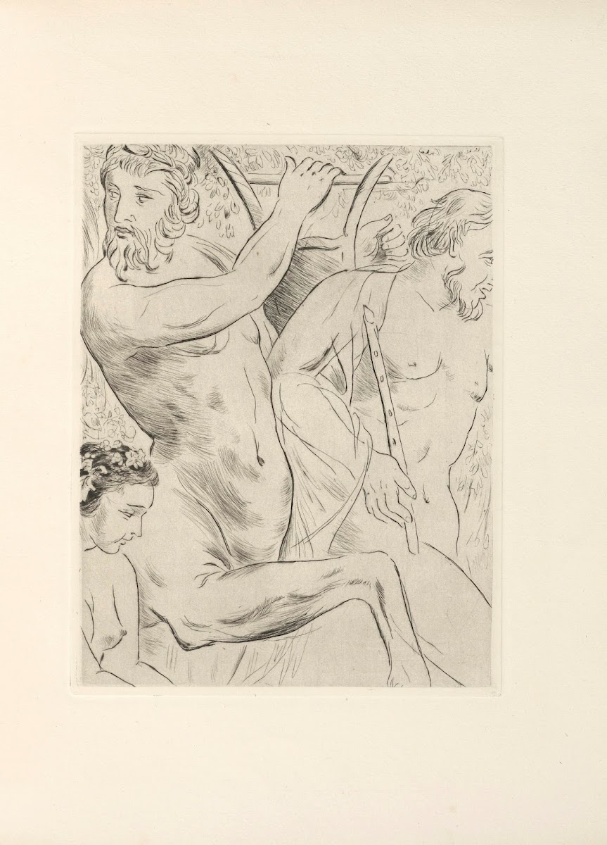 Le centaure suivi de la Bacchante Pl04 1945
