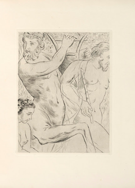 Le centaure suivi de la Bacchante Pl04 1945