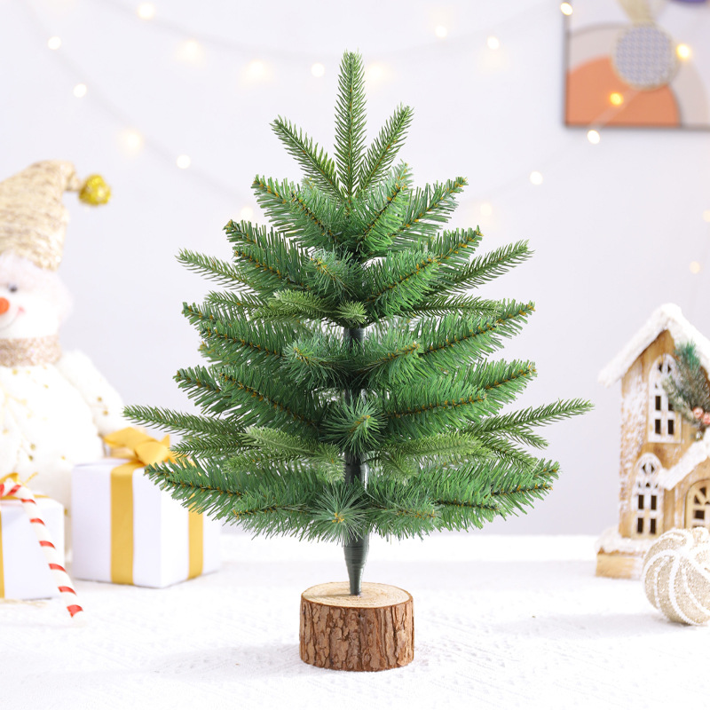 Weihnachtsbaum-Tischdekoration, PVC, 45/60 cm