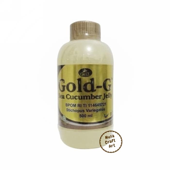 Alternative view of Gold-G Bio Sea Cucumber Jelly Gamat Herbal Health Stamina Supplement 500ml