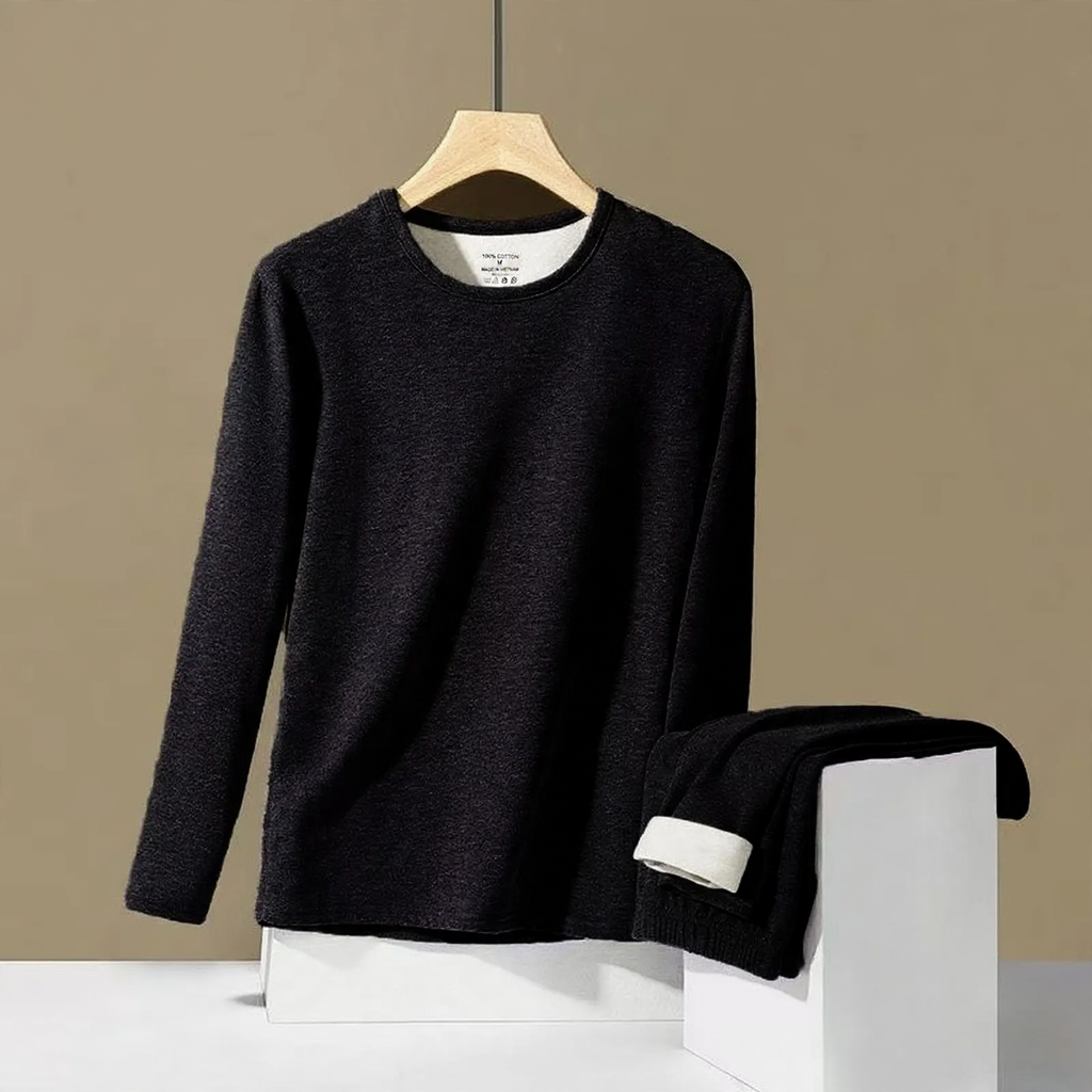Men's Thermal Set, insulated, with wool and silk