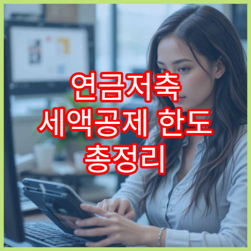 연금저축 세액공제 한도 총정리 | 미리 납입하면 절세 효과 두 배