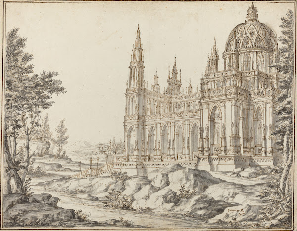 Cathedral in a Landscape