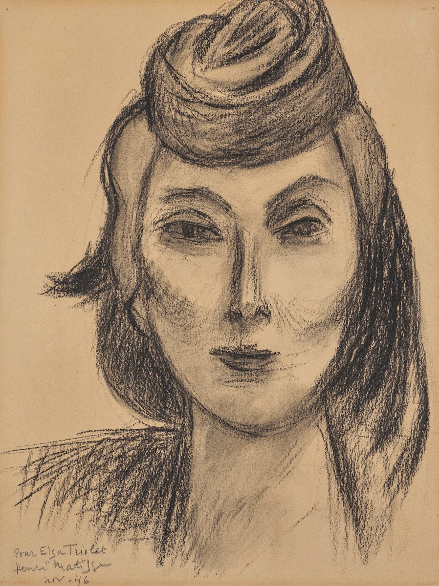 Portrait DElsa Triolet 1946
