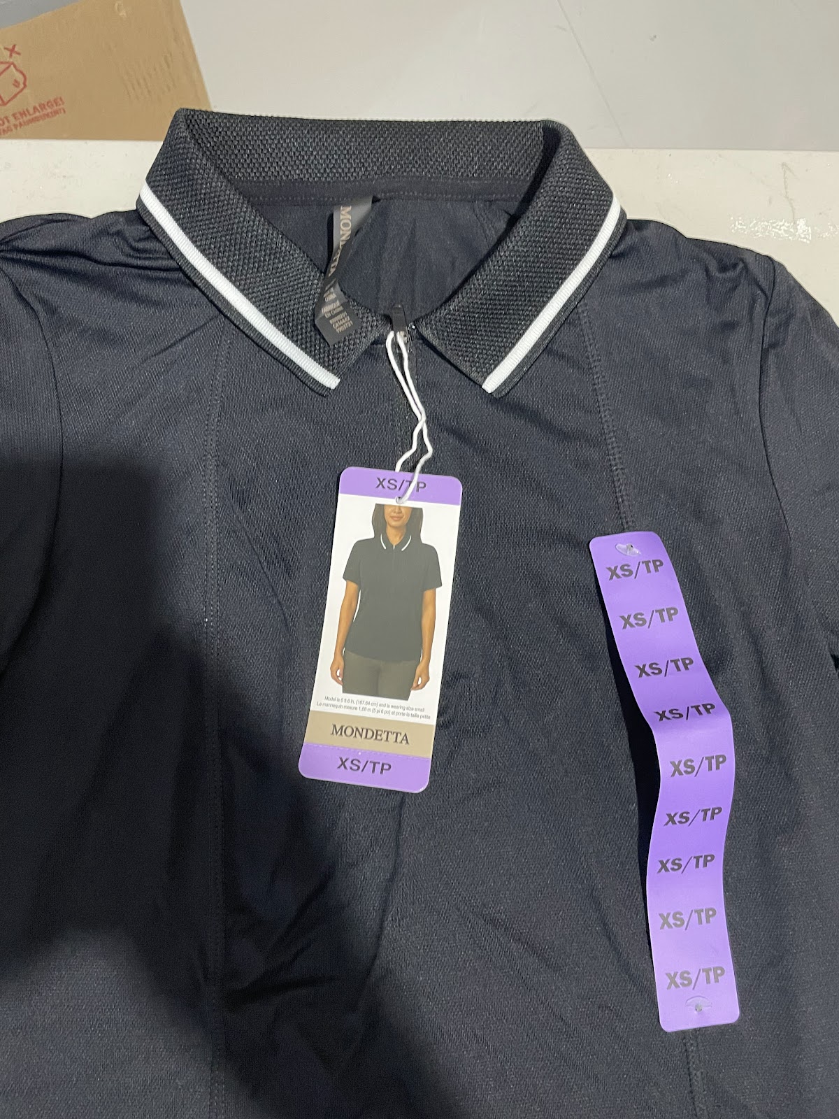 Mondetta W Polo Shirt Active Black XS #2076