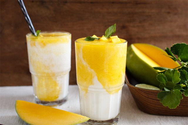 Sữa Chua Xoài 2 Lớp