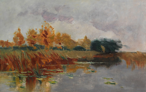 Märkische Seenlandschaft am Schwielowsee 1893