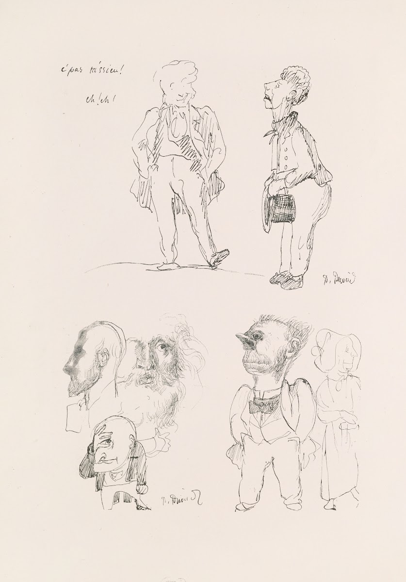 Les caricatures de Puvis de Chavannes Pl25 1906