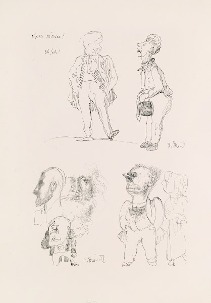 Les caricatures de Puvis de Chavannes Pl25 1906