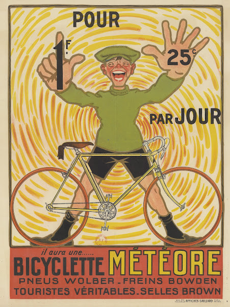 Pour 1f 25c par jour il aura une bicyclette Météore 1926