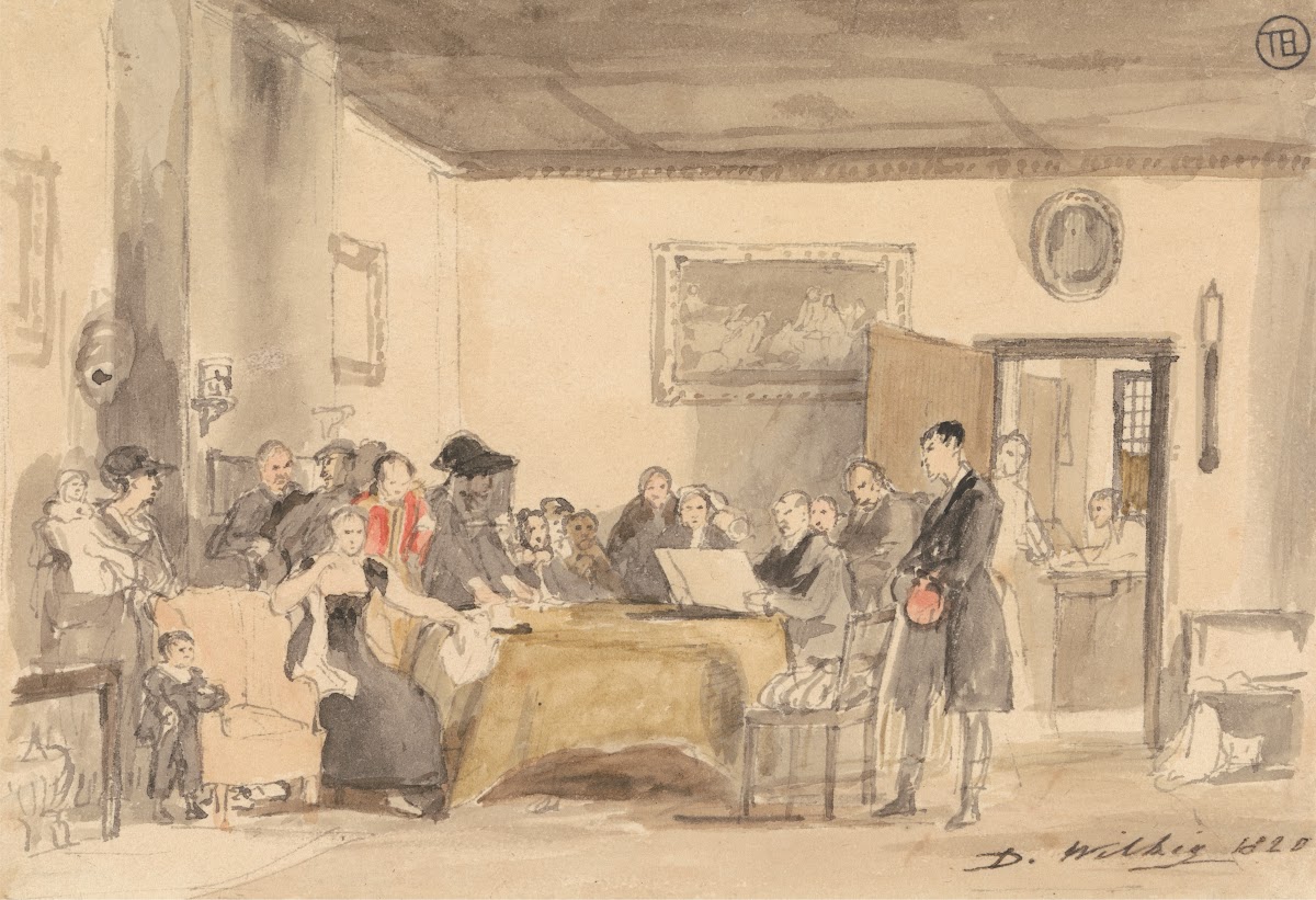Study for Reading the Will 1820