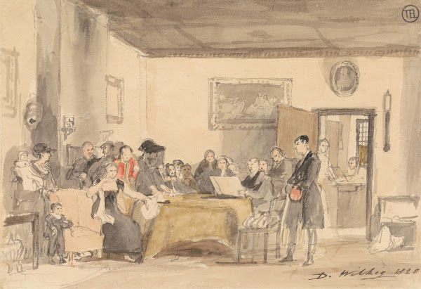 Study for Reading the Will 1820