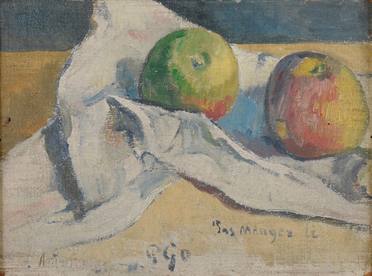 Nature morte aux pommes ca 1891 04