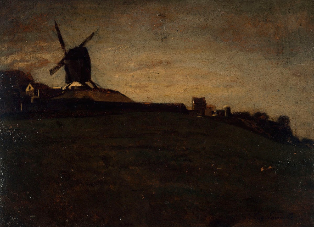 Vue de Montmartre 1848