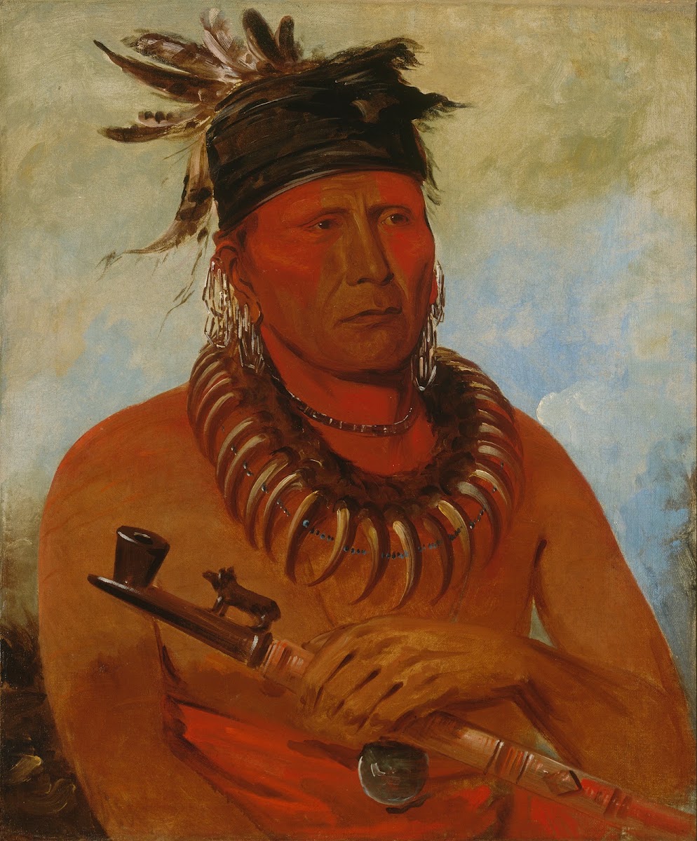 Háw Che Ke Súg Ga He Who Kills The Osages Chief of The Tribe 1832