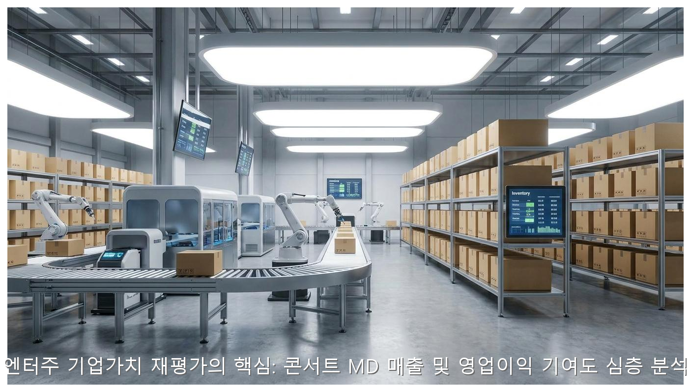 엔터주 기업가치 재평가의 핵심: 콘서트 MD 매출 및 영업이익 기여도 심층 분석 핵심 안내 및 분석 인포그래픽 (8)