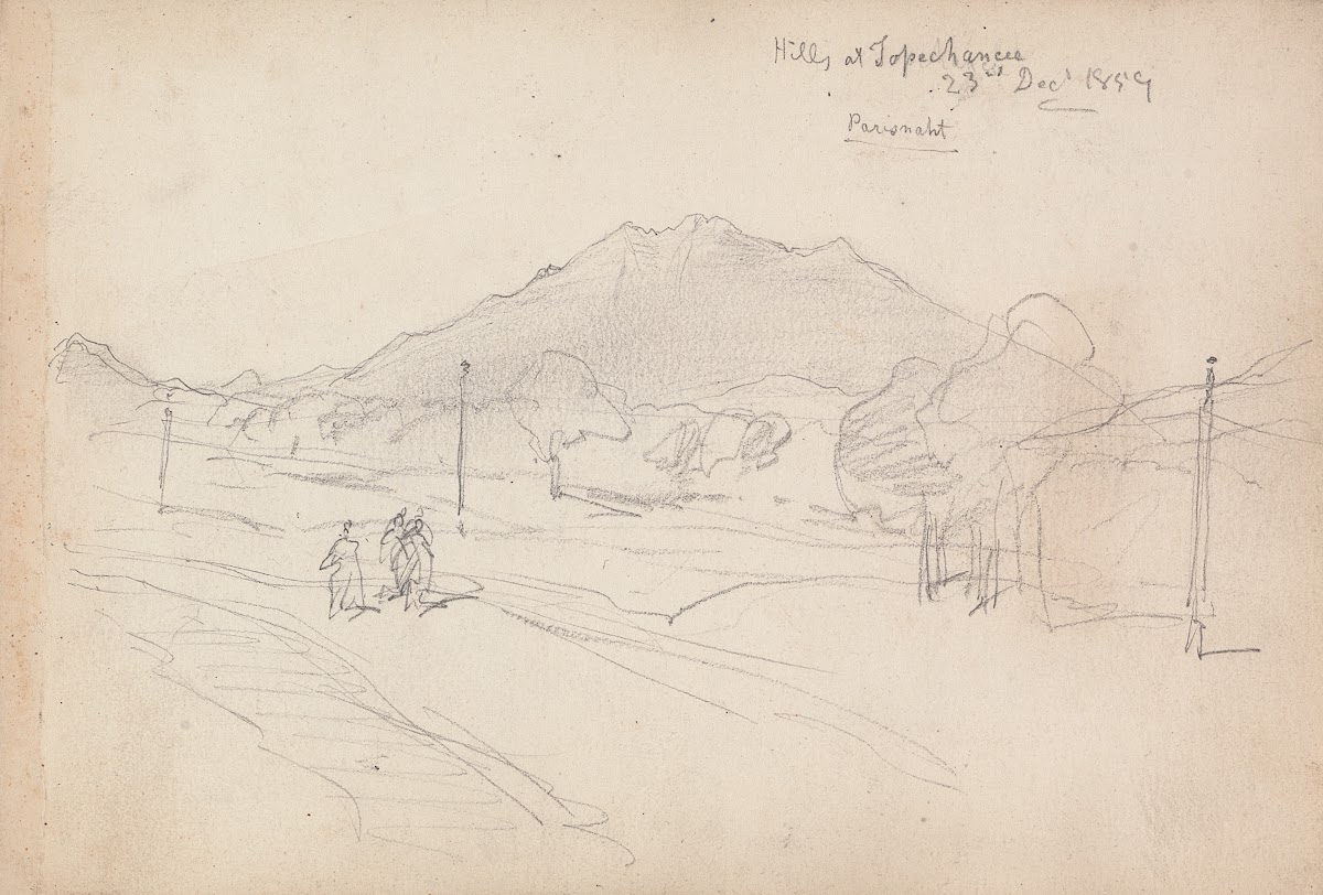 Hills at Topechancee 23 December 1859 1859