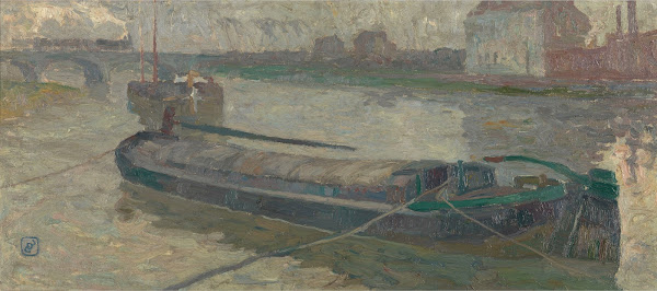 View of the Stropbrug in Ghent 1906 1907