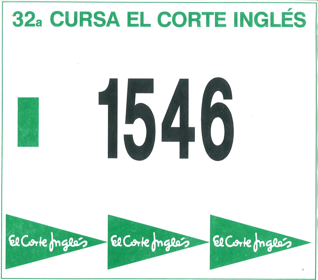 Dorsal de Cursa ECI