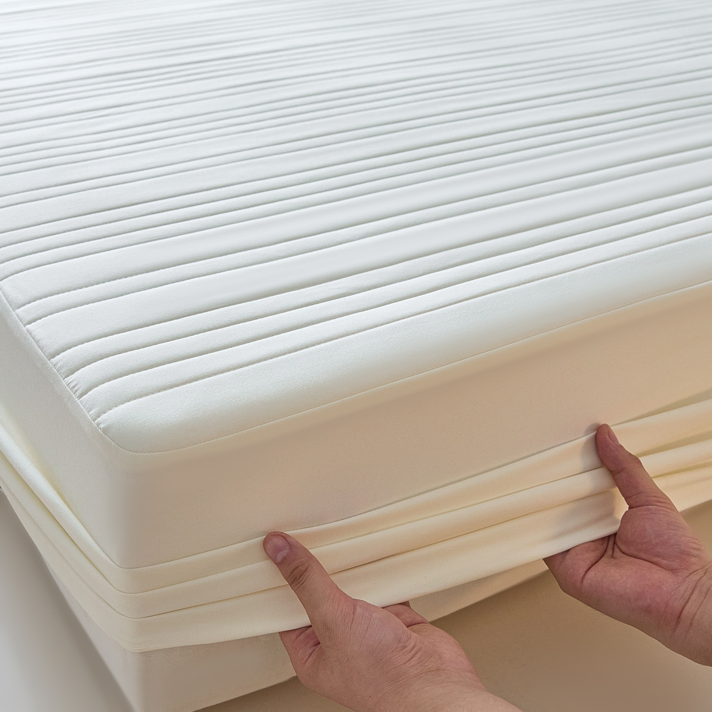  waterproof mattress protector with padding, antibacterial