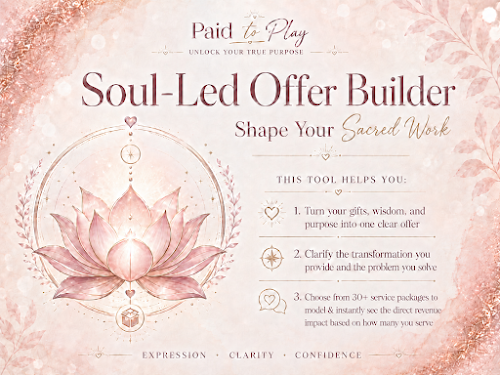 The Soul-Led Offer Builder