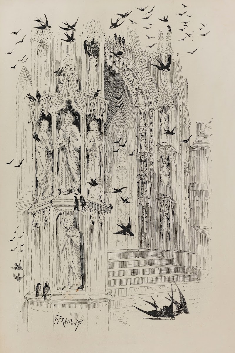 Les Contemplations La NichéE Sous Le Portail 1882 1883