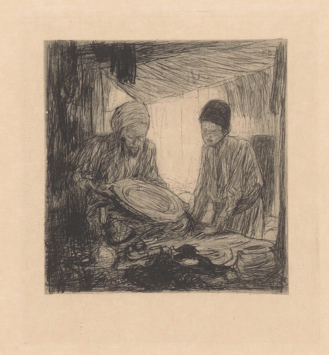 Koperslager in Constantinopel 1889