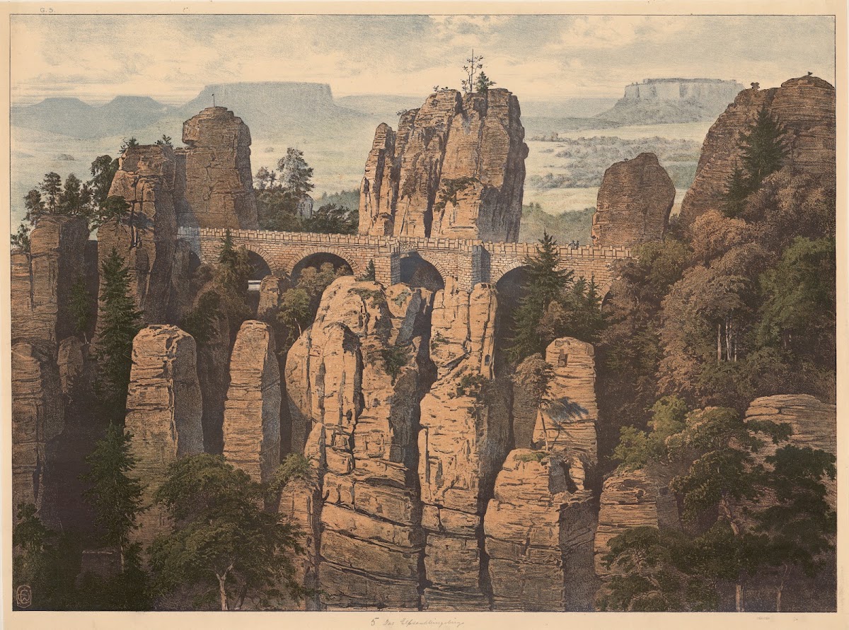 Das Elbsandsteingebirge