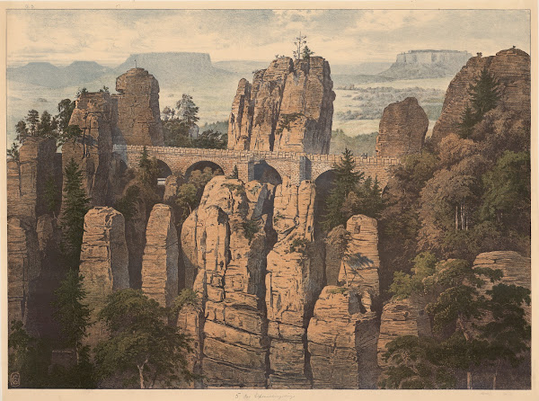 Das Elbsandsteingebirge