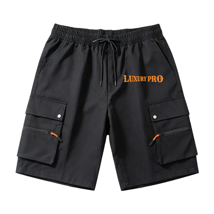 2D Multi-Pocket Cargo Shorts