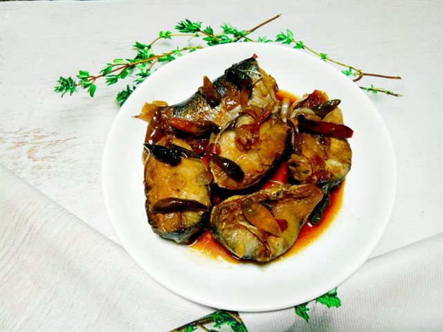 Cá Nhòng Kho Ớt Cay