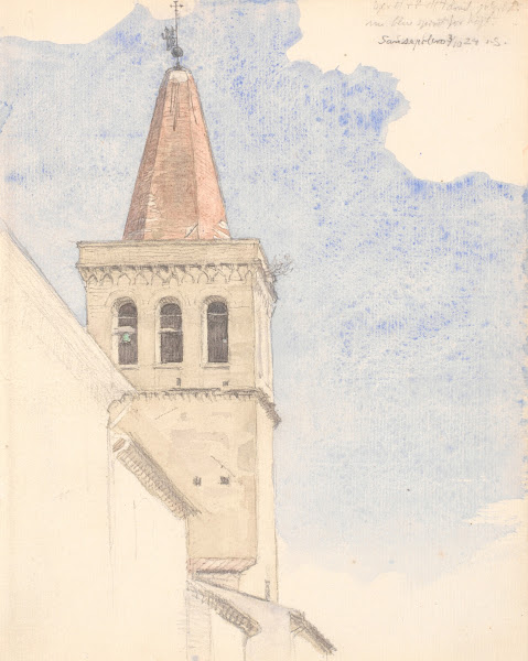 Klokketårn i Sansepolcro 1923   1924
