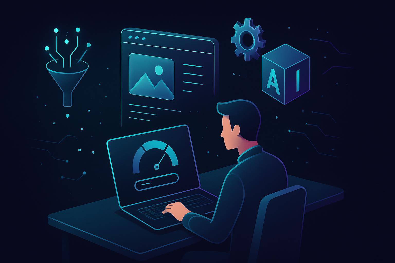 Criar site + automações/IA para captar clientes (seguro)