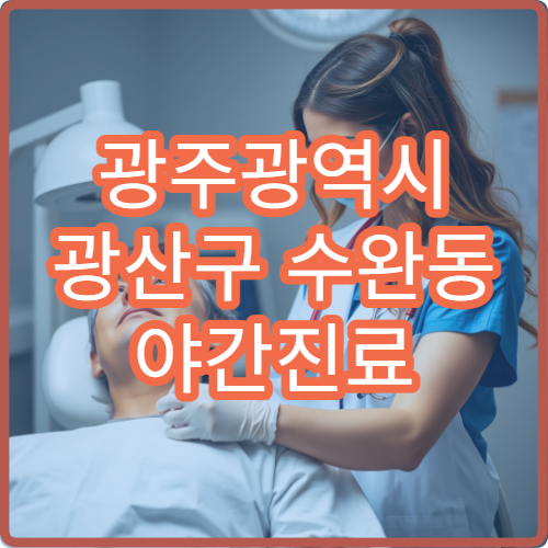 광주광역시 광산구 수완동 야간진료 안과, 시력 저하·눈 통증 진료