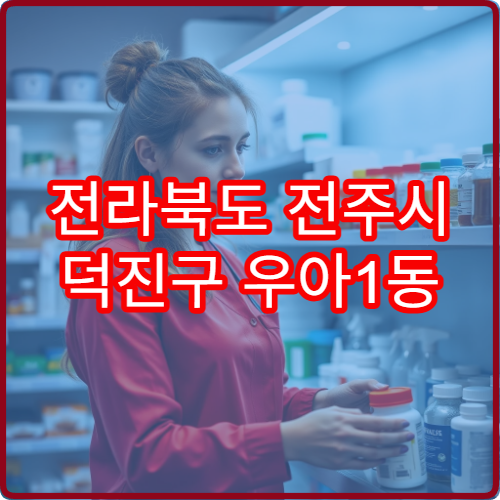 전라북도 전주시 덕진구 우아1동 야간 영업 약국 모음 – 우아1동 야간 진료 후 바로 가는 약국 정보