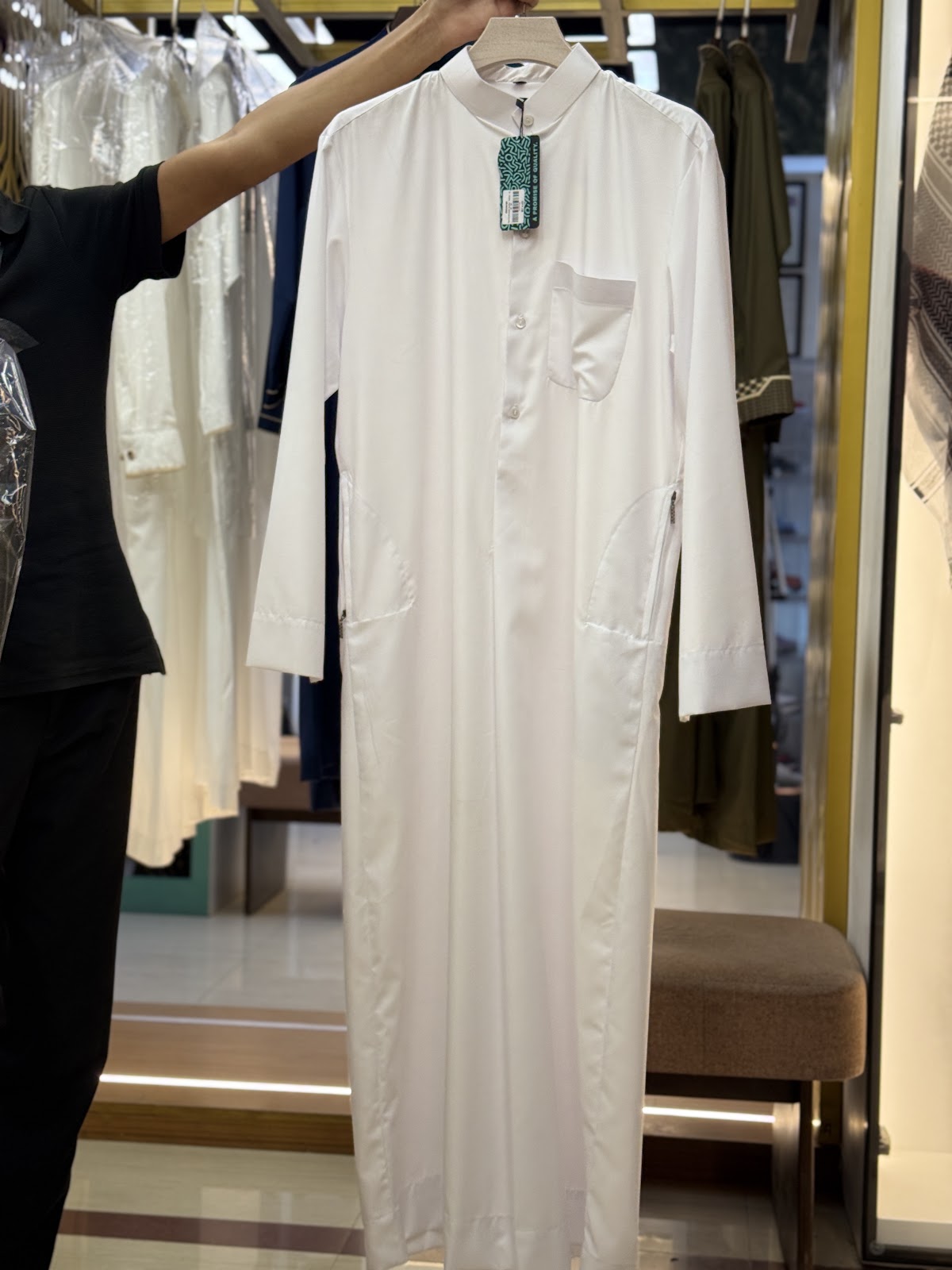 Special Kuwaiti Thobe - White