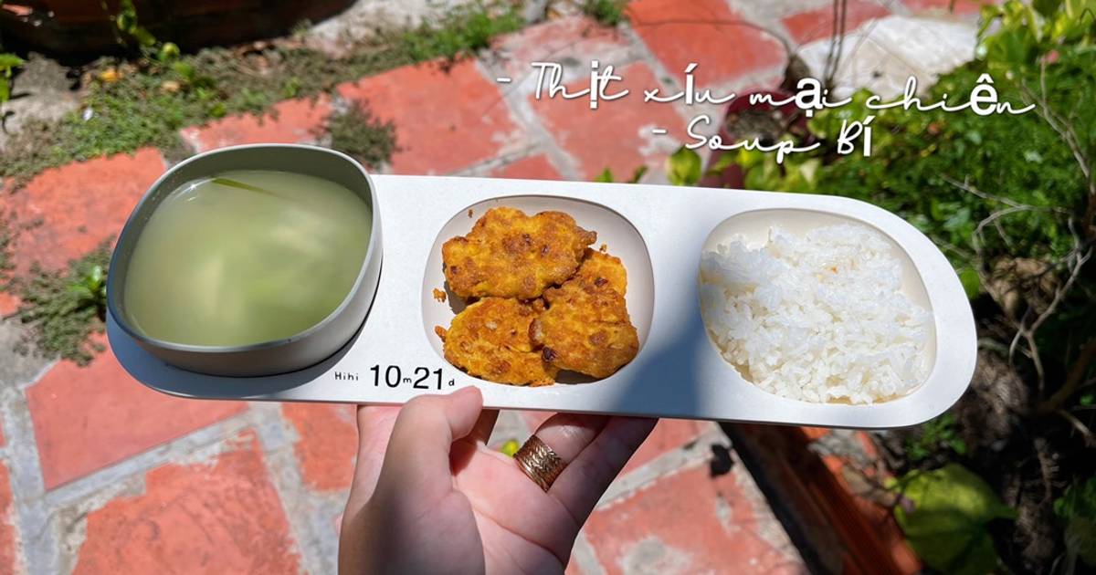XÍU MẠI CHIÊN - BÉ ĂN DẶM ❤️