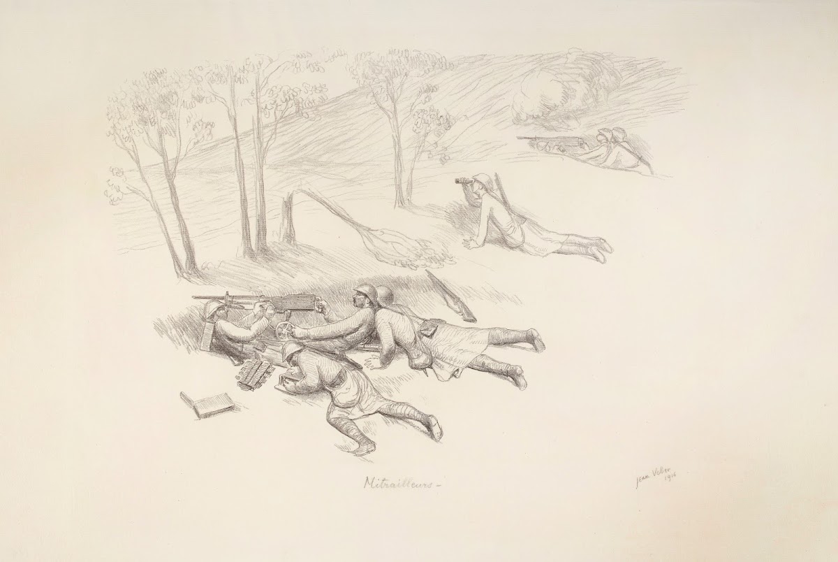 Mitrailleuses 1916