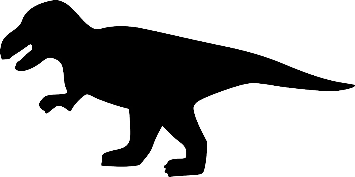 Tyrannosaurus Rex Dinosaur Free SVG for CNC Plasma cutting and engraving projects.