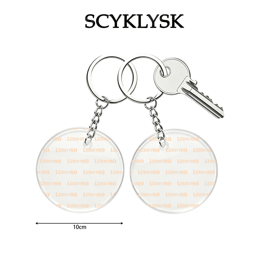 Double-Layer Acrylic Keychain
